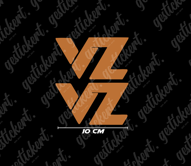 2x VZ Logo Aufkleber für Cupra