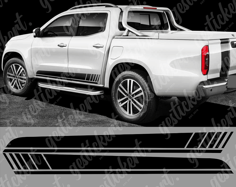 2x Edition 1 Streifen für Mercedes X-Klasse W470