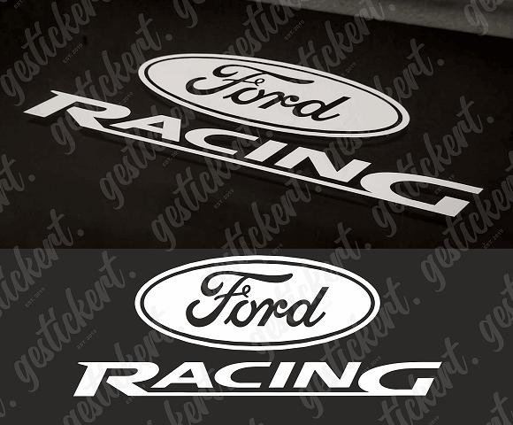 1x Ford Racing Aufkleber