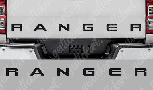 1x 120 cm Aufkleber für Heckklappe für Ford Ranger