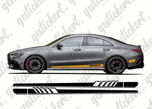 1 Set Edition 1 Streifen für Mercedes CLA / CLA35 AMG / CLA45 AMG C118 / X118