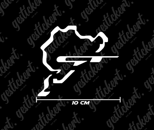 1x GT Nürburgring Aufkleber für Kia