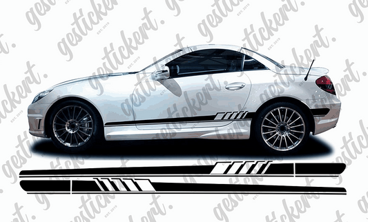 1 Set Streifen Edition 1-Optik für Mercedes SLK R171 SLK55