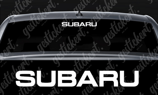 1x 30 cm Aufkleber für Subaru