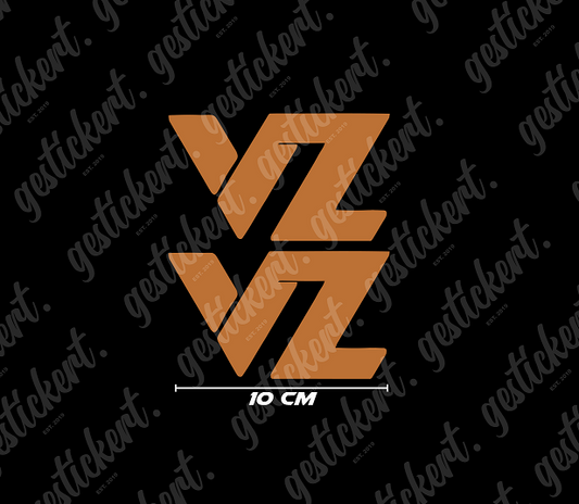 2x VZ Logo Aufkleber für Cupra