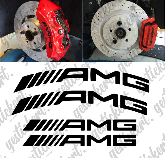 1 Set AMG Bremssattelaufkleber passend für C63 W205