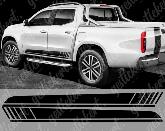 2x Edition 1 Streifen für Mercedes X-Klasse W470