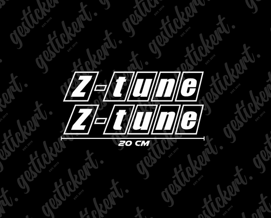 2x 20 cm Z-Tune Aufkleber für Nissan