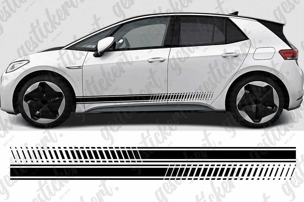 2x Streifen passend für VW ID.3