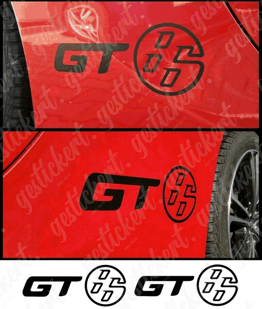 2x 25 cm Aufkleber für Toyota GT86