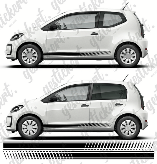 2x Streifen für VW Up Variante 1
