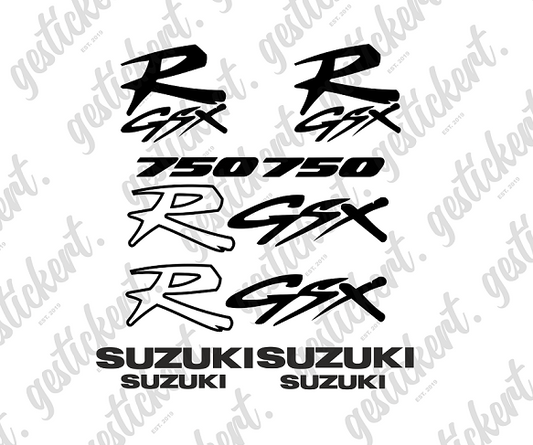 1 Set Aufkleber für Suzuki GSX-R 750